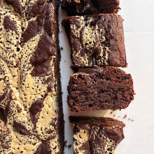 Dark Chocolate Tahini Cake