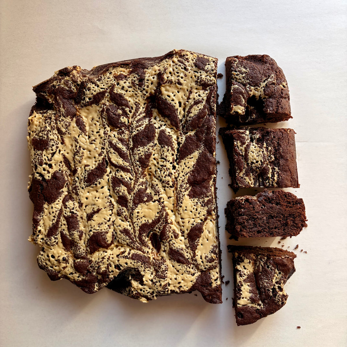 Dark Chocolate Tahini Cake
